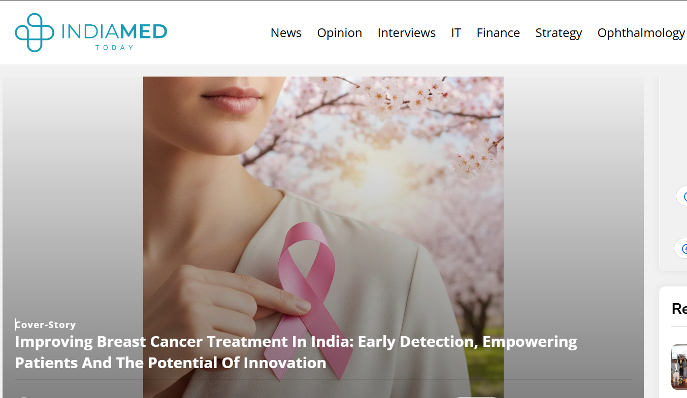 Improving breast cancer treatment in India: Early detection, empowering ...